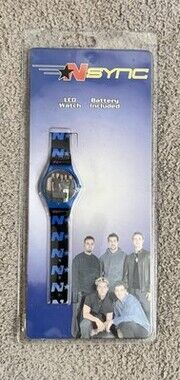 Vintage/Sealed- NSYNC LCD Watch 2000 Collectible RARE